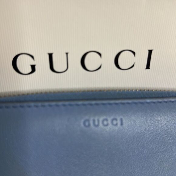 💯Authentic Gucci Zipped Around Long Wallet🍀 - Picture 3 of 17